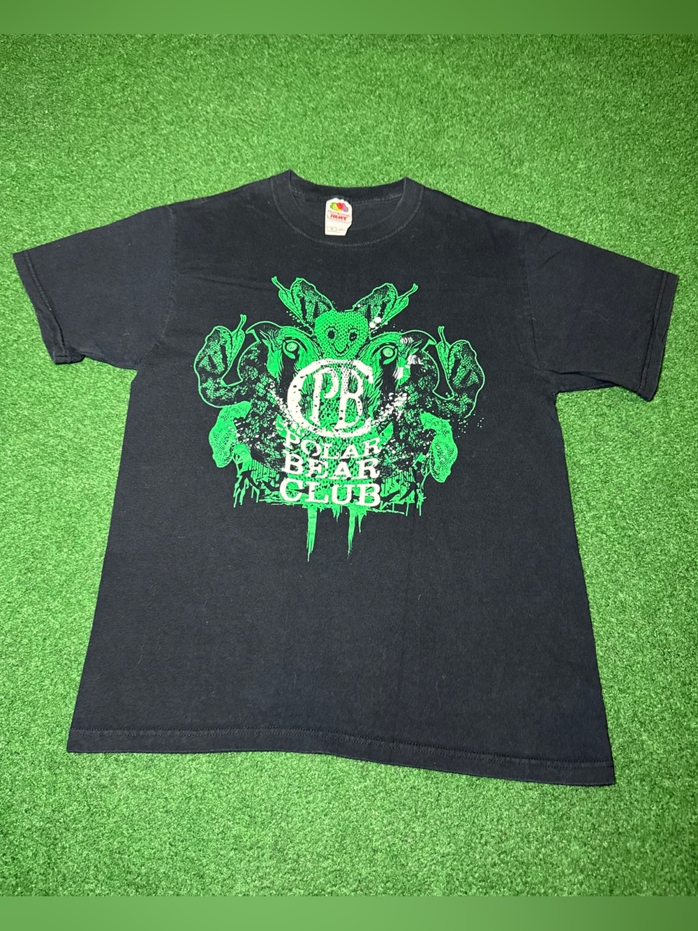 Polar Bear Club Hard Core Band T Shirt Medium Vintage Y2K RARE